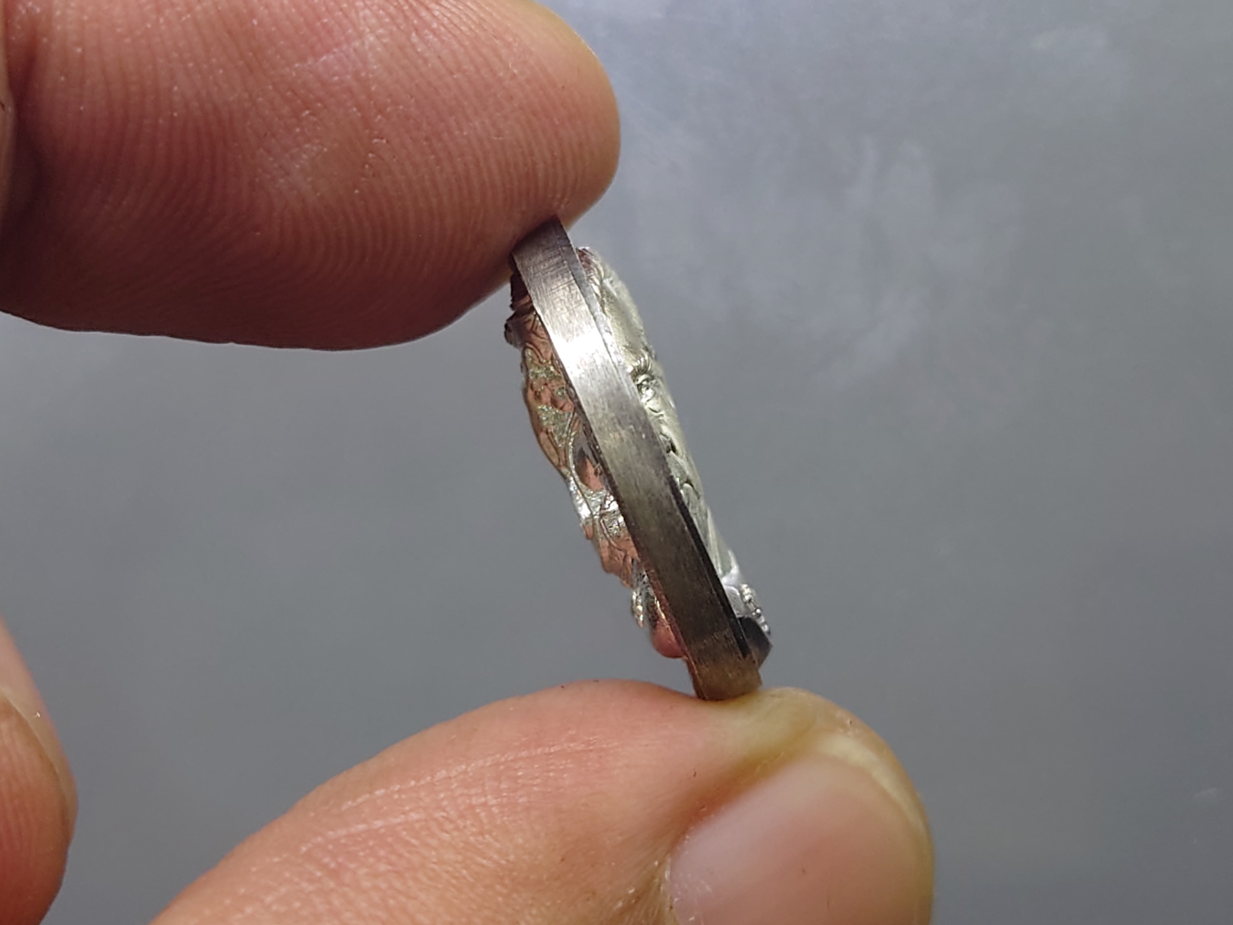 เหรียญเงิน พิมพ์เล็ก พระพิฆเนศ หลังศาสตราจารย์ ศิลป์ พีระศรี ครบรอบ 70 ปี ม.ศิลปากร พ.ศ.2556