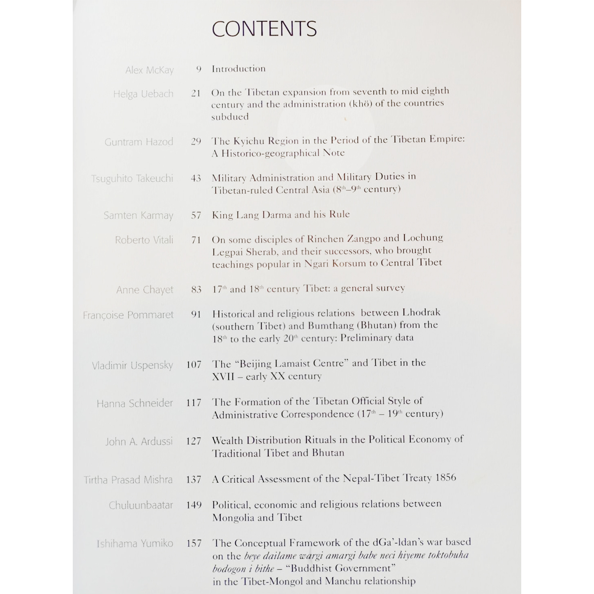 Riverbooks หนังสือสือประวัติศาสตร์ : Tibet and her neighbours