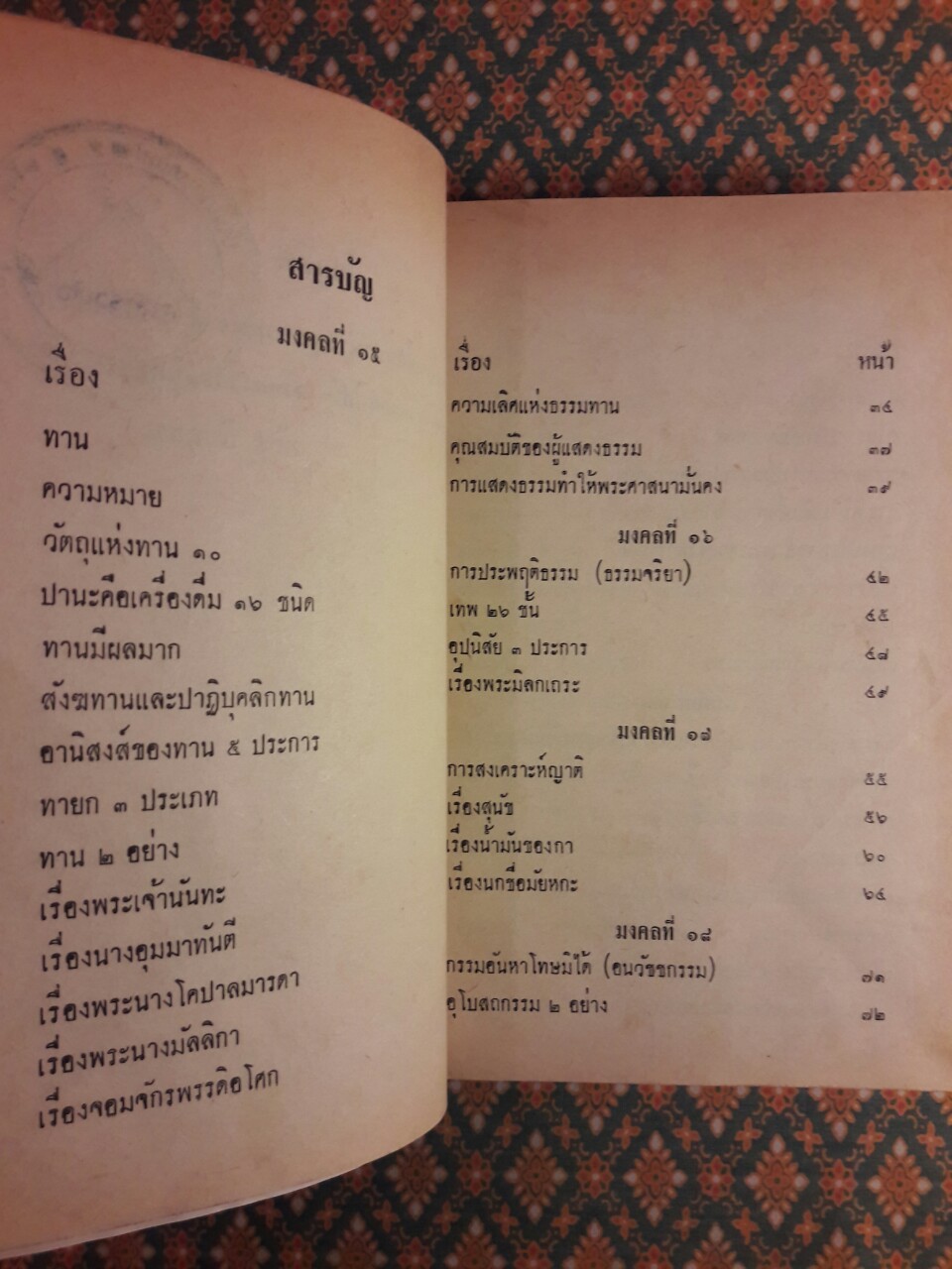 สาระสำคัญแห่งมงคล 38 (เล่ม 1-2)