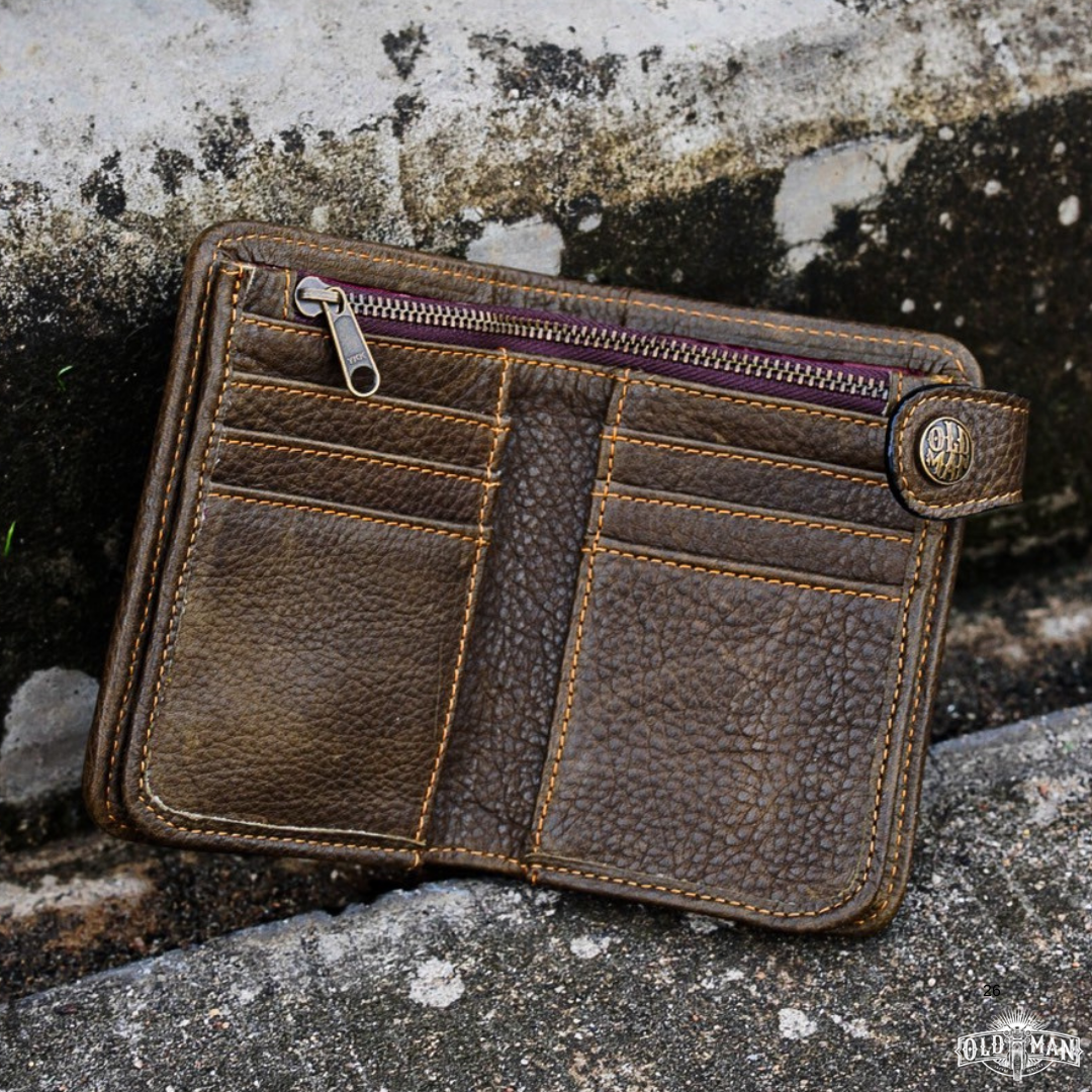 Ledger wallet หนังวัวล้วน