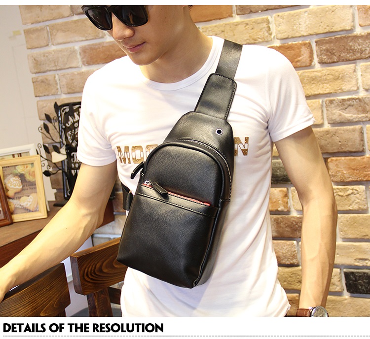 กระเป๋าคาดอกผู้ชาย รหัส B003