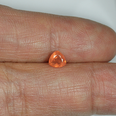 ทริพไพลท์ (Triplite) 0.62 กะรัต พลอยหายาก จากปากีสถาน [ID3056]