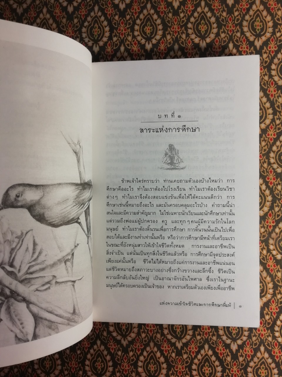 แห่งความเข้าใจชีวิตและการศึกษาที่แท้