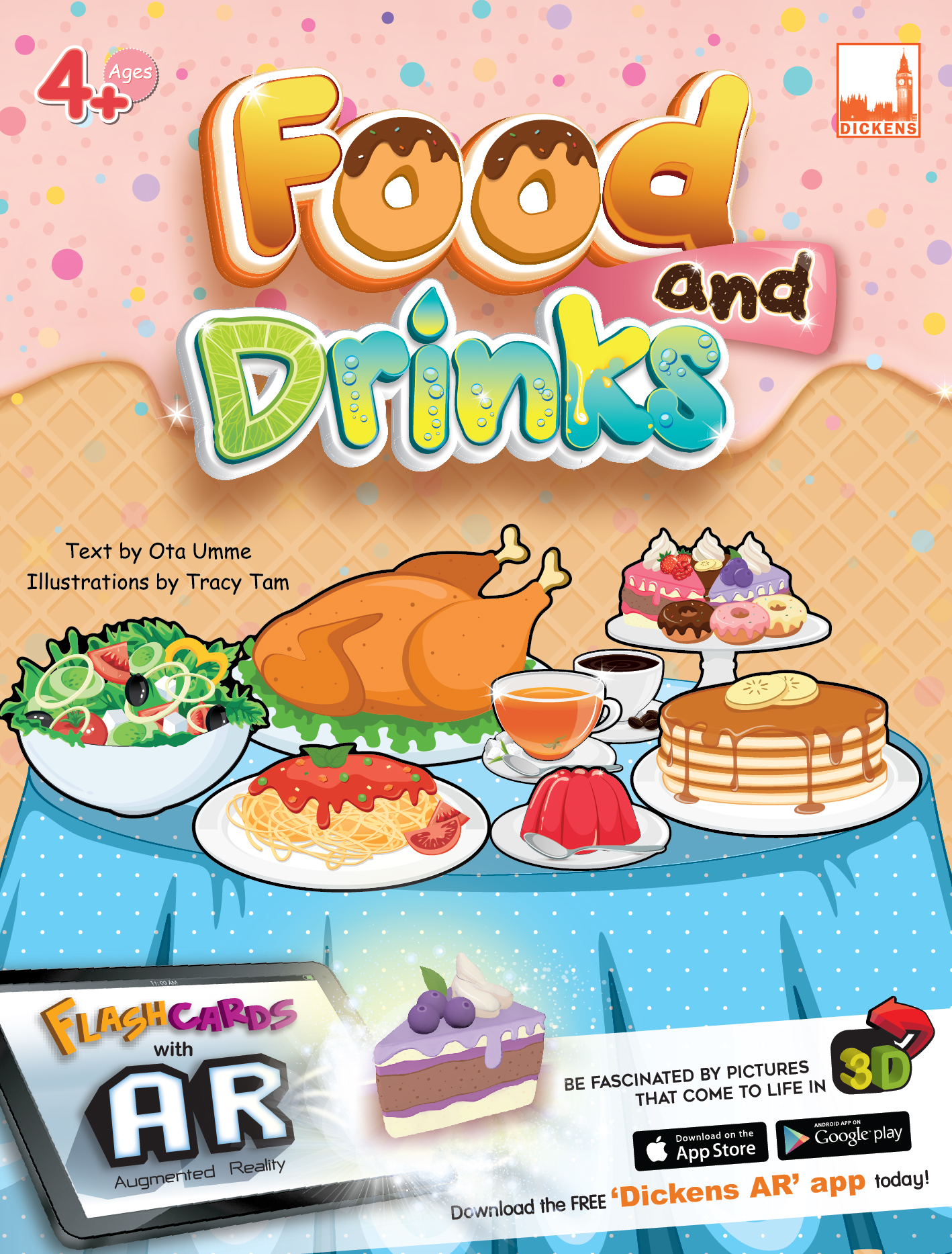 Flash Cards Food and Drinks (AR)