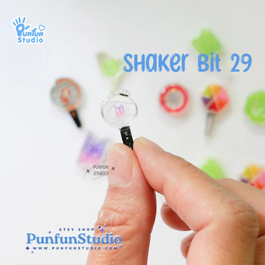 Shaker Bit 29 K-POP Mold / 12 in 1 / Shaker bits mold / Silicone Mold