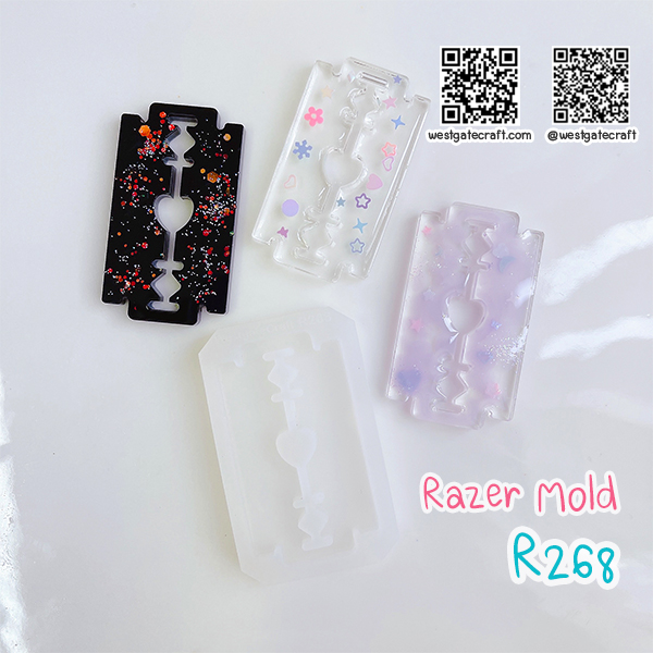 แม่พิมพ์ซิลิโคน R268 Razer Mold A