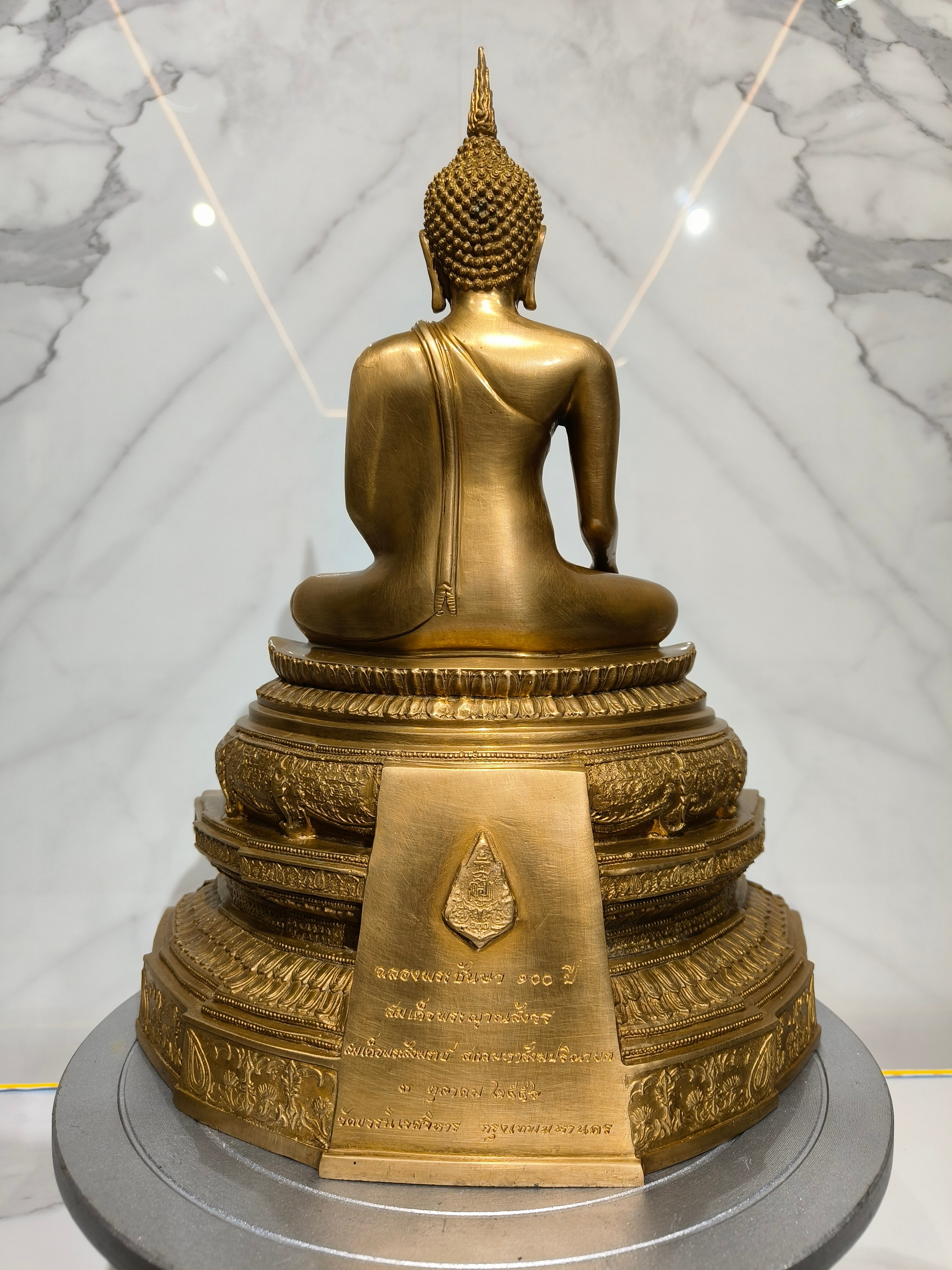 พระพุทธรูป พระพุทธชินสีห์ หน้าตัก 7 นิ้ว ปี 2556 วัดบวรนิเวศวิหาร กรุงเทพมหานคร