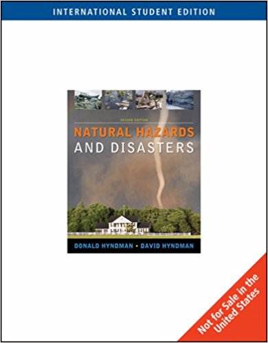 Natural Hazards and Disasters 2ed ISBN 9780495114901