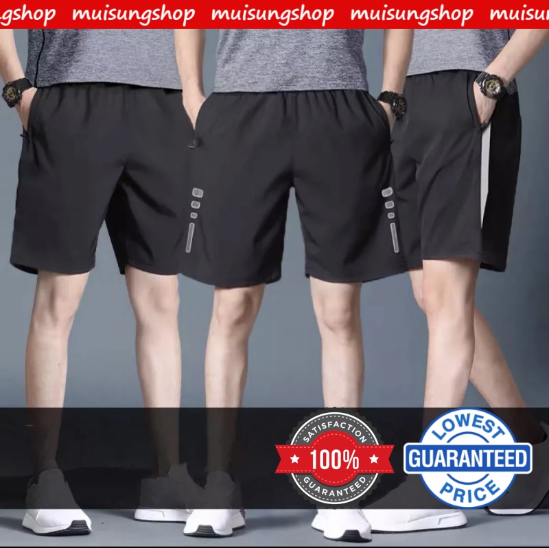 MUISUNGSHOP กางเกงขาสั้นผ้ายืดหยุ่นได้ ใส่สบาย เหมาะสำหรับใส่พักผ่อนอยุ่บ้านหรือทำกิจกรรมนอกบ้าน