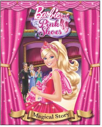 BARBIE PINK SHOES LENTICULAR MAGICAL STORY