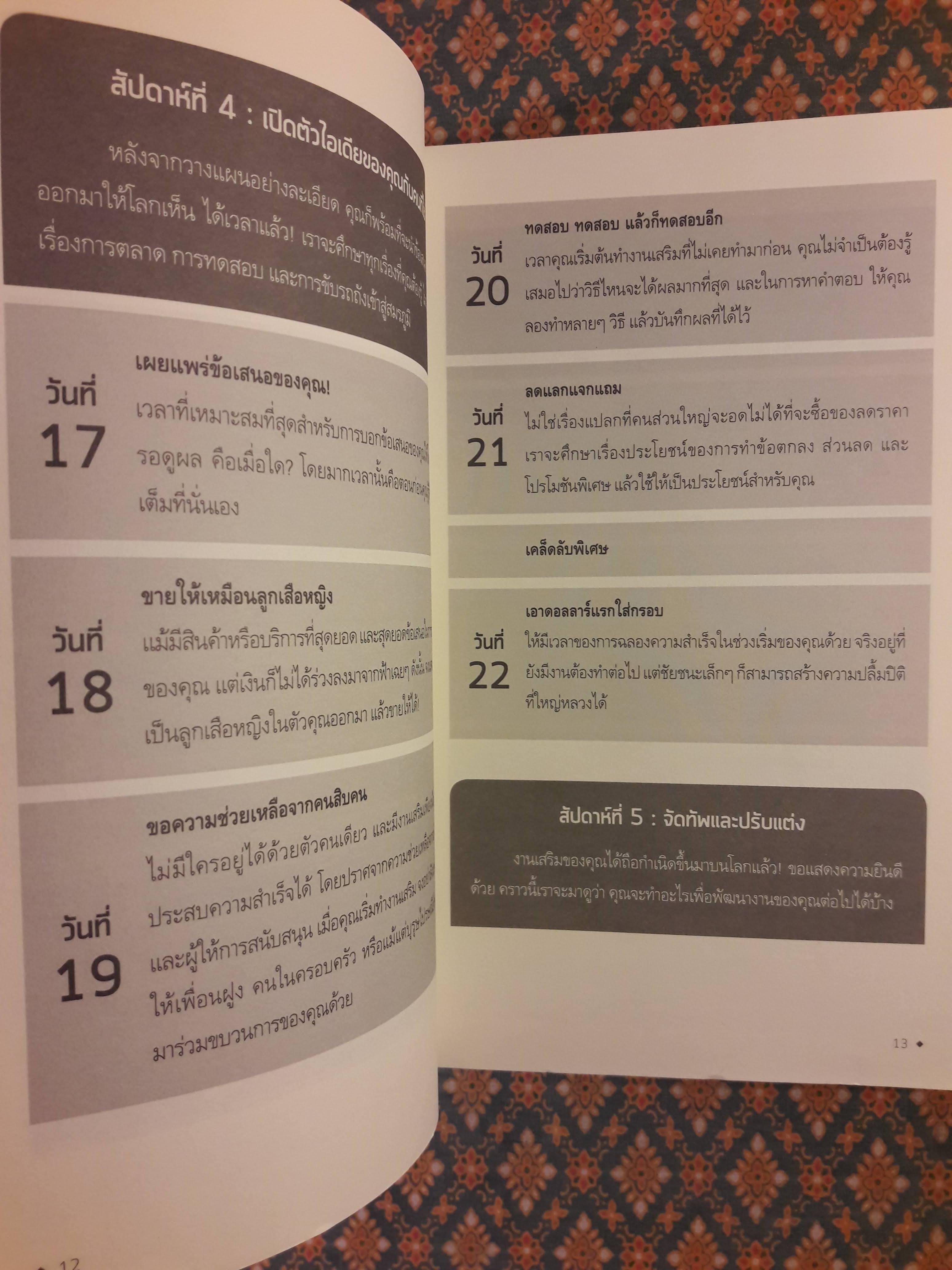 SIDE HUSTLE งานเสริม เติมชีวิต 27 วันปั้นฝันให้ทำเงิน