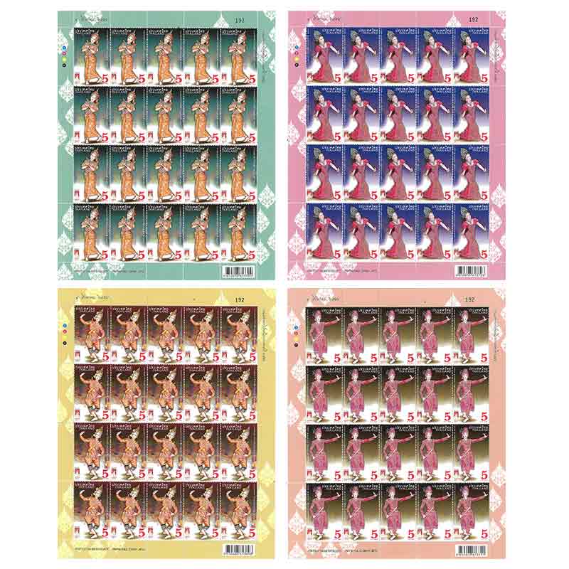 Thailand Stamp, 2011 งานแสดงตราไปรษณียากรแห่งชาติ 2554 (เต็มแผ่น)