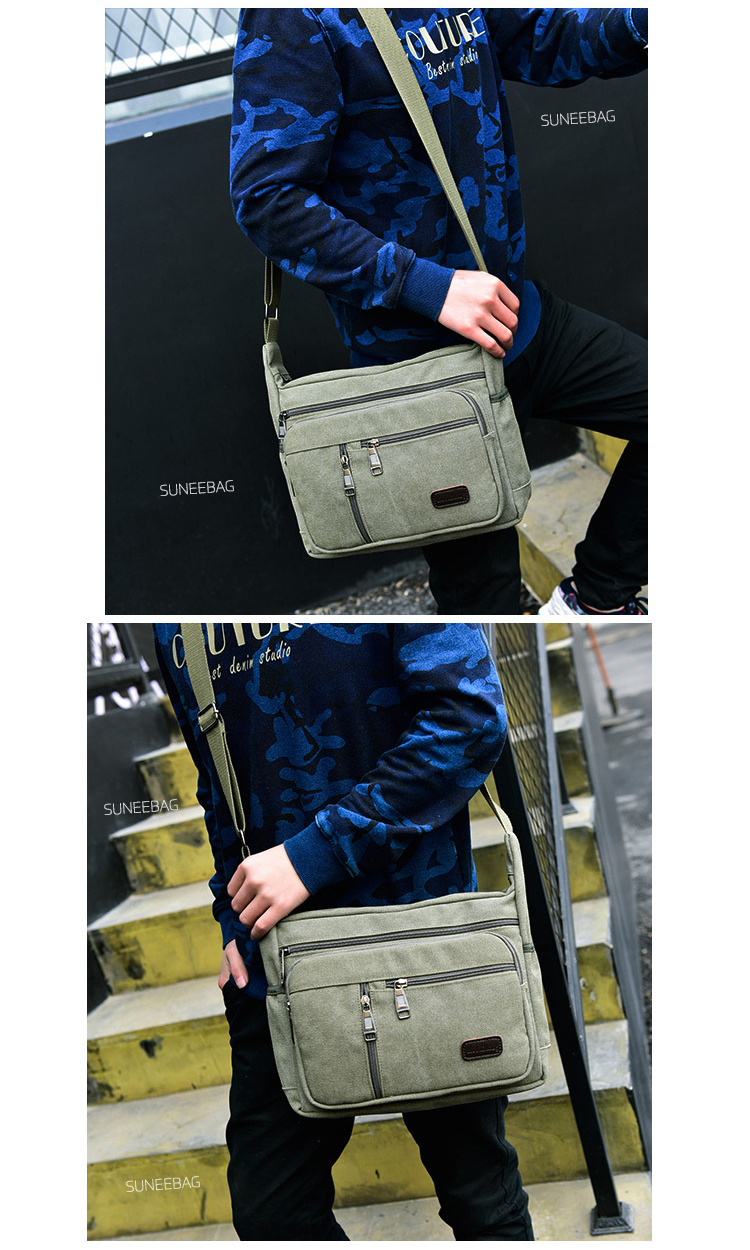 กระเป๋าสะพายข้าง พกพาสะดวก ใส่สมุด A4 ใส่ iPad และของใช้ส่วนตัวได้ รหัส A030