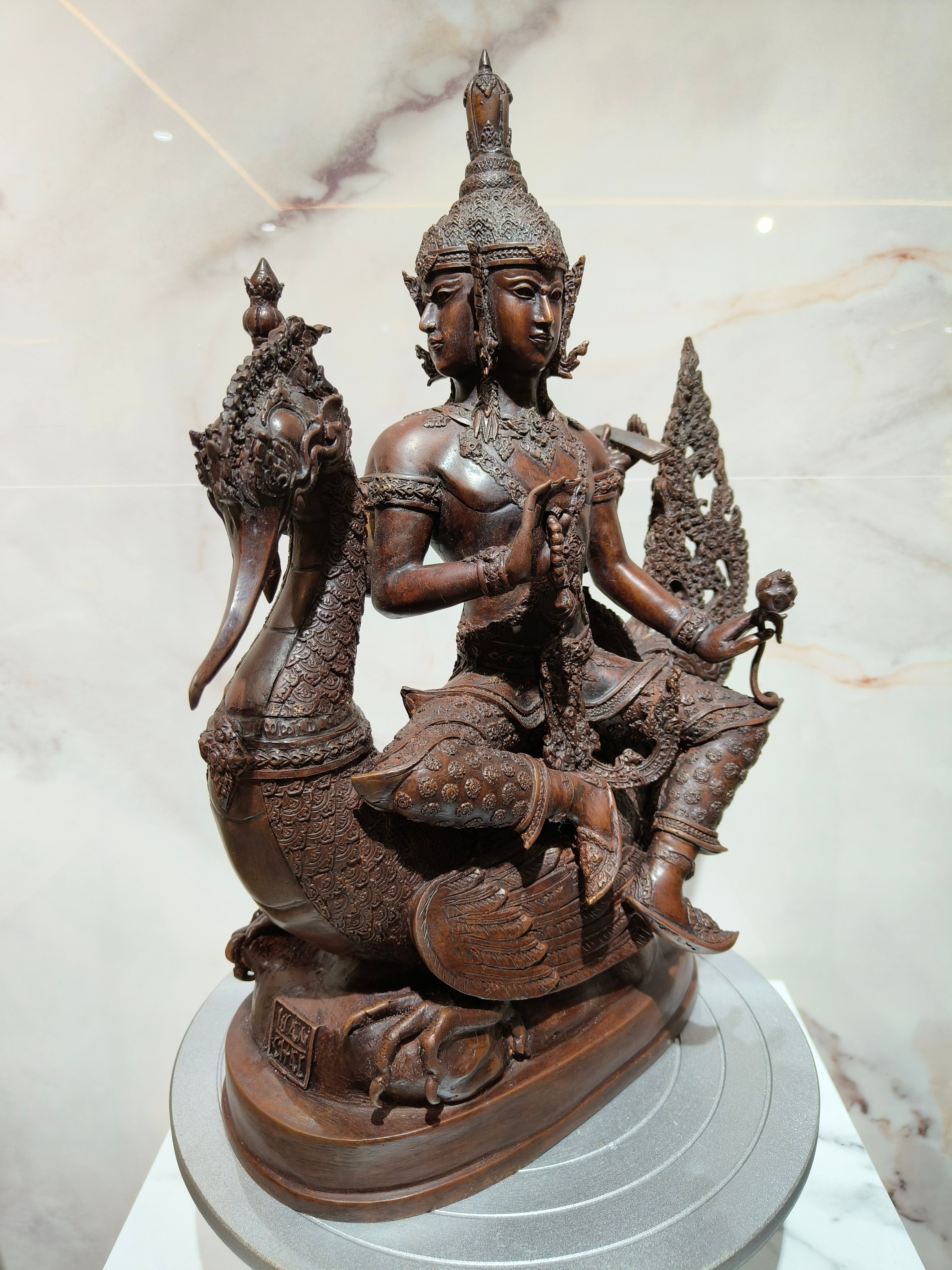 รูปหล่อ พระพรหมทรงหงส์ หน้าตัก 9 นิ้ว