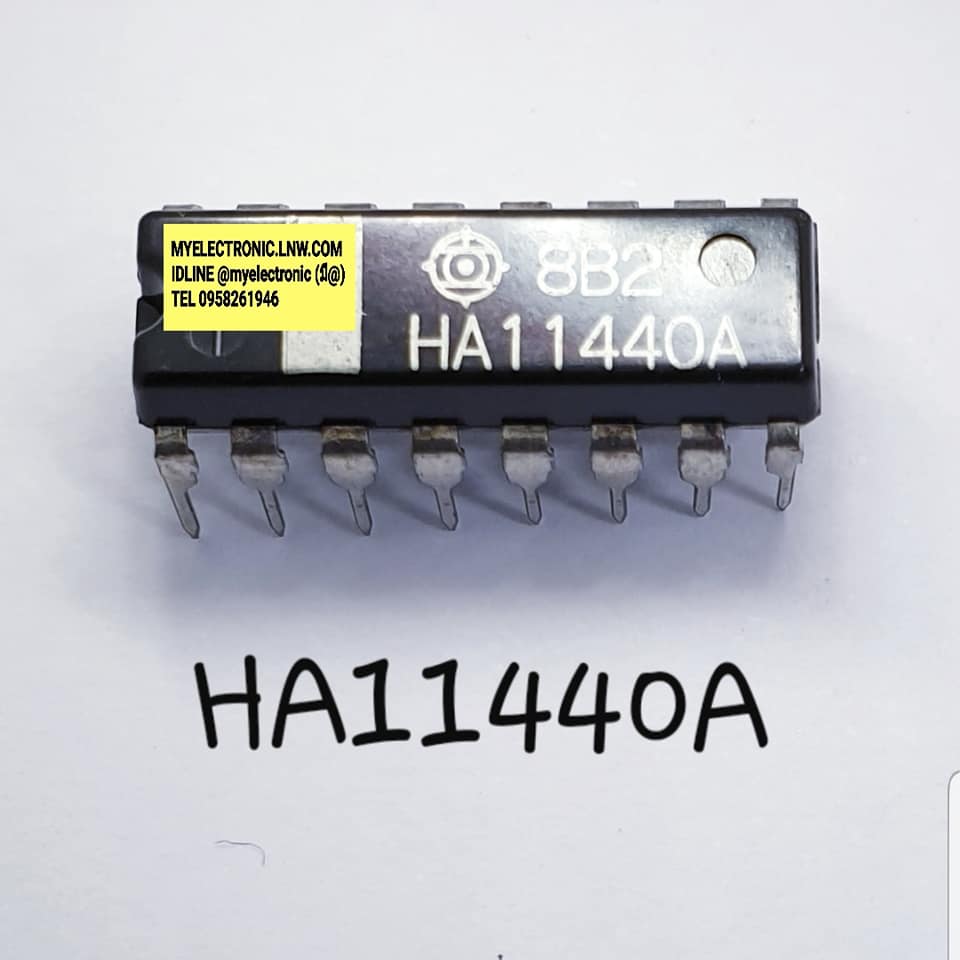 HA11440Aยี่ห้อHITTACHIตัวถังDIP16ขาราคาตัวละ