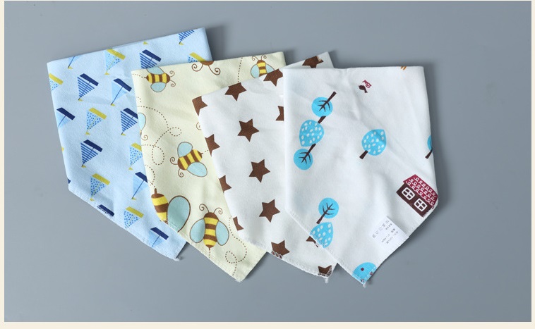 Muisungshop- 5 และ 10 ผืน Babybibs ผ้าซับน้ำลายเด็ก คละลาย