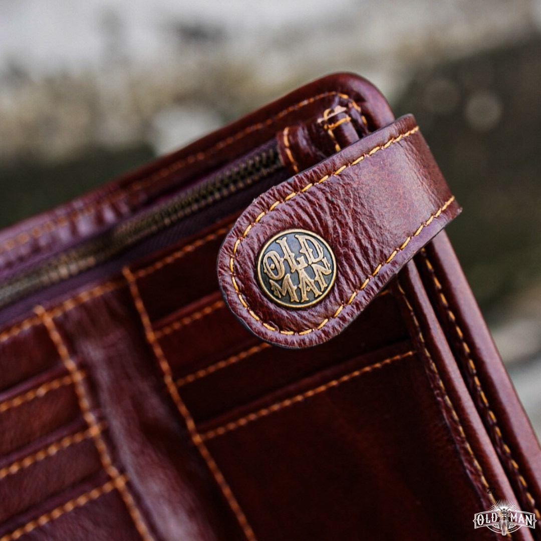 Ledger wallet หนังวัว+หนังแกะ