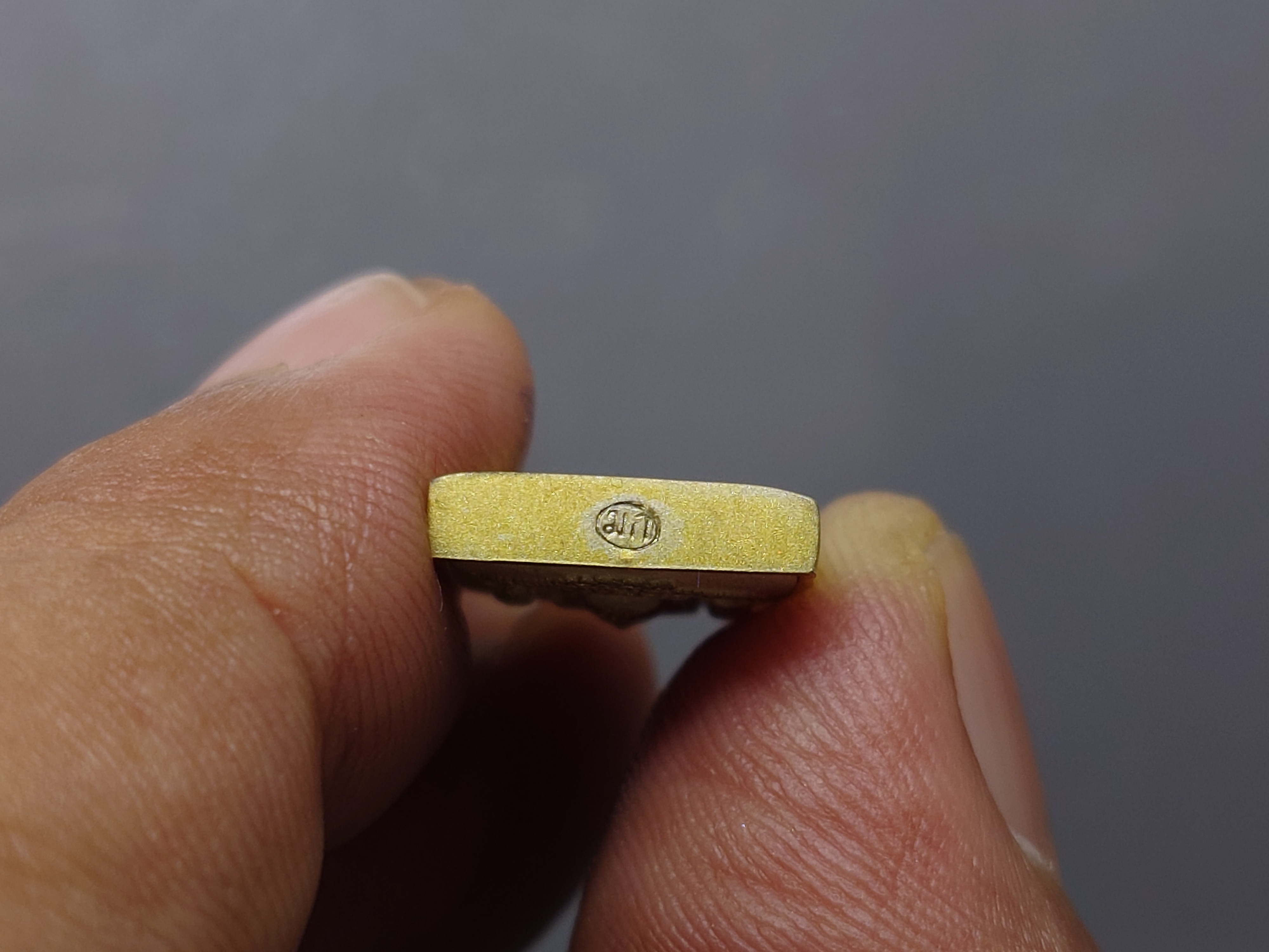 พระไพรีพินาศ เนื้อเงิน พ่นทราย สามกษัตริย์ 200 ปี พระจอมเกล้าฯ โครงการบูรณะฯ โบราณสถาน วัดมกุฏกษัตริยาราม ปี2547 พร้อมกล่องเดิม