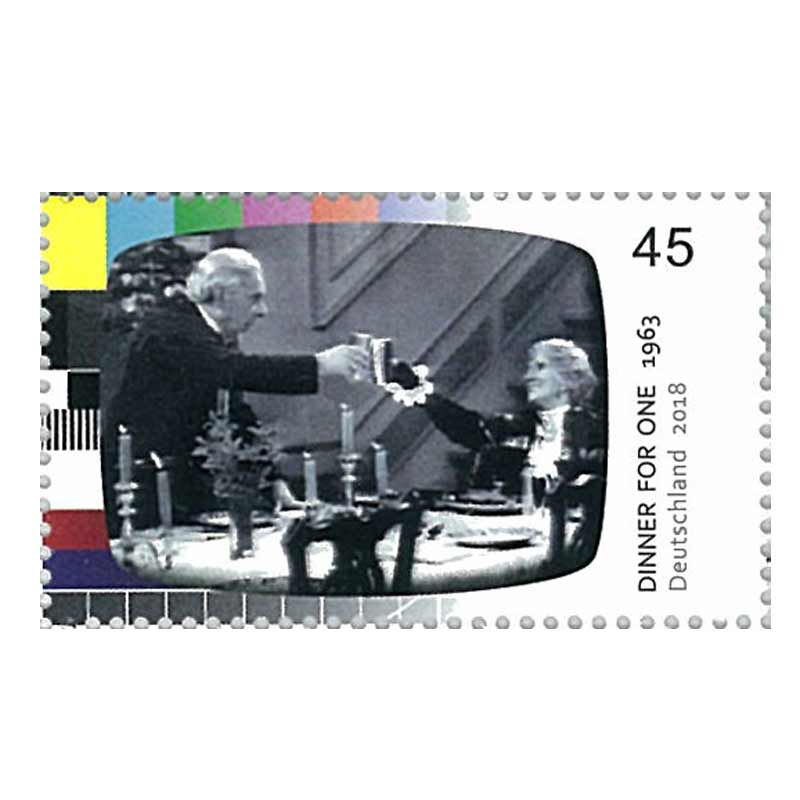 Germany Stamp, 2018 Dinner for One 1963