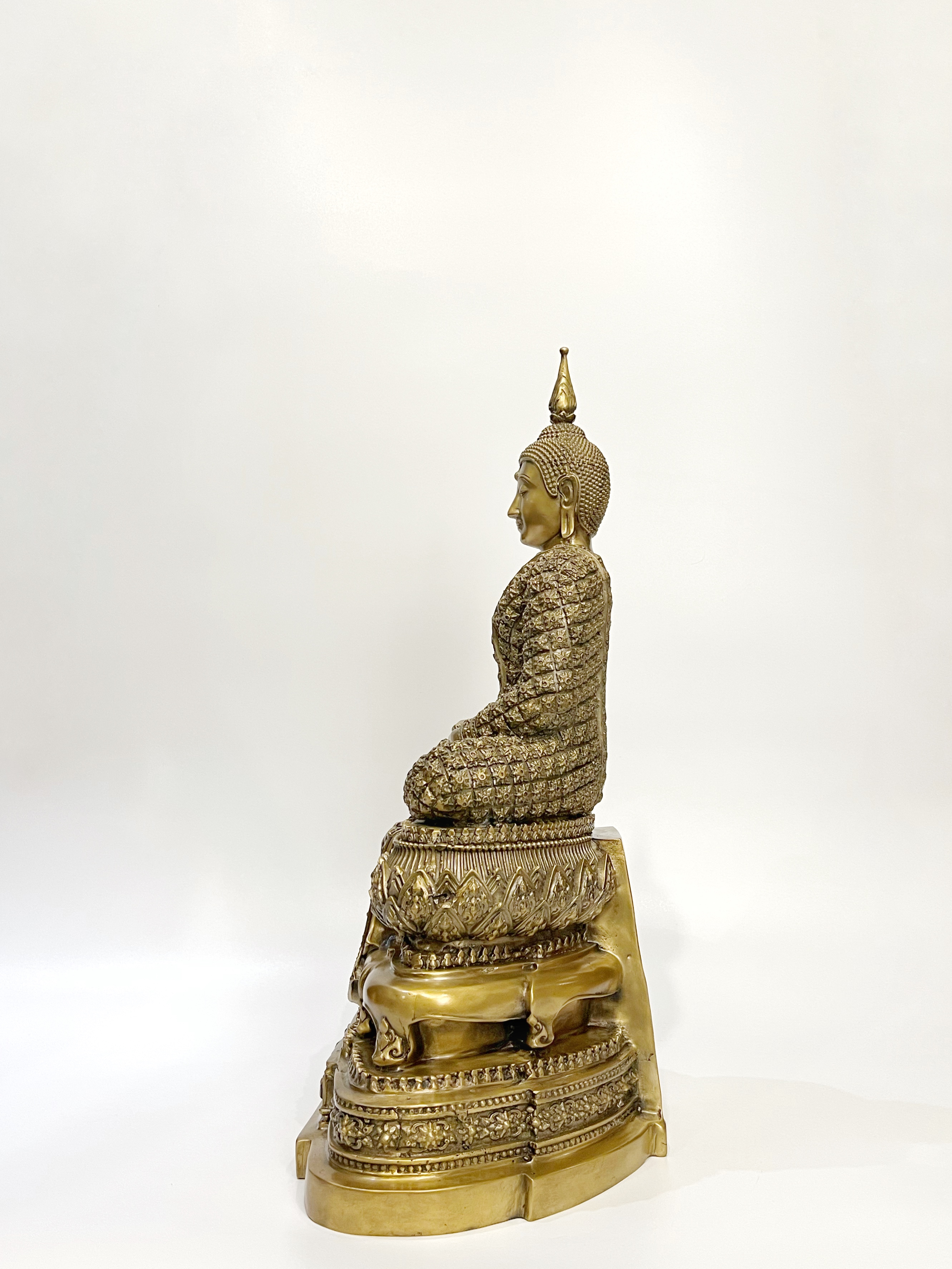 รูปหล่อพระแก้วมรกต ทรงเครื่องฤดูฝน หน้าตัก 9 นิ้ว