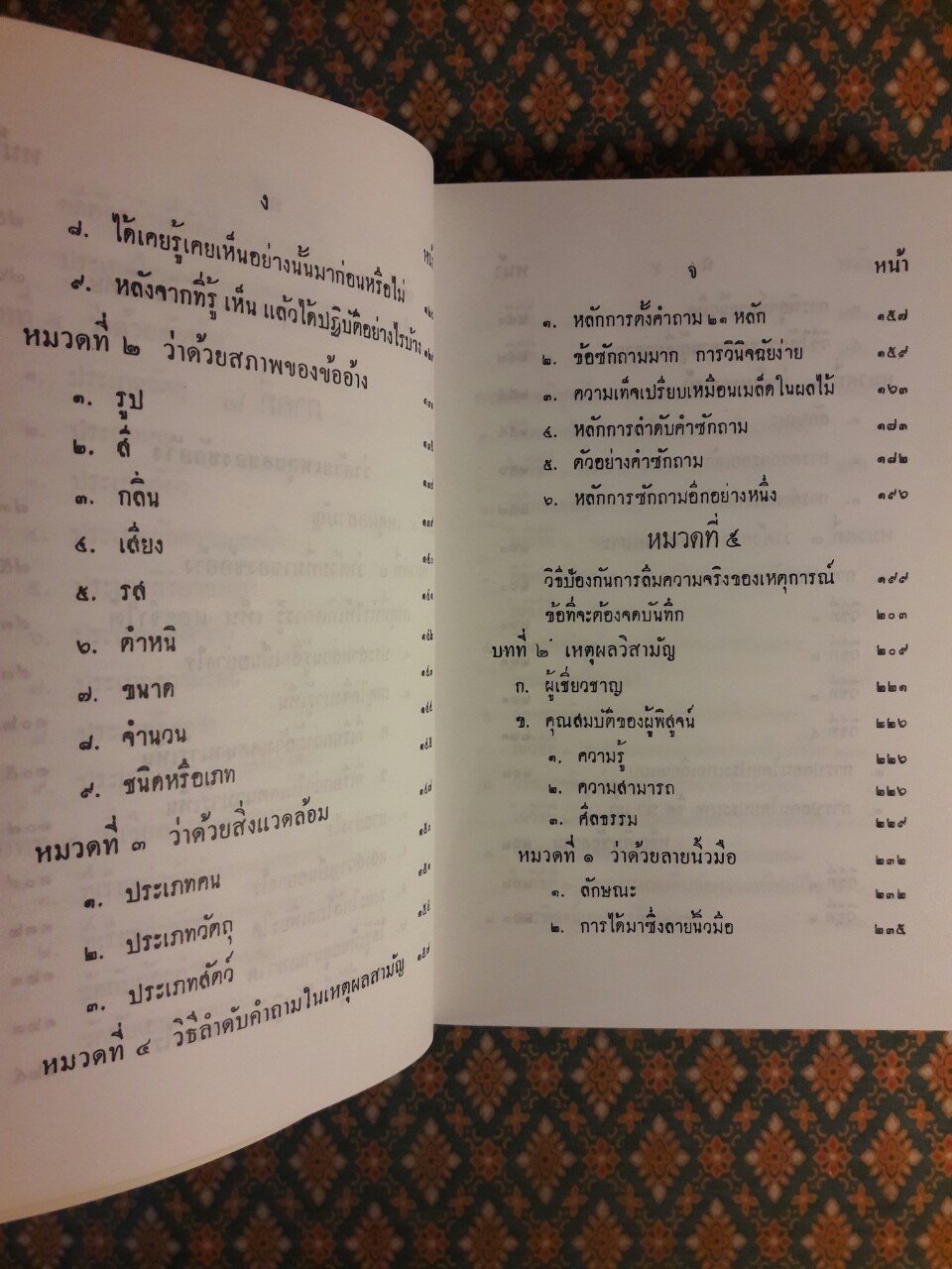 หนังสือวิชาข้อเท็จจริง
