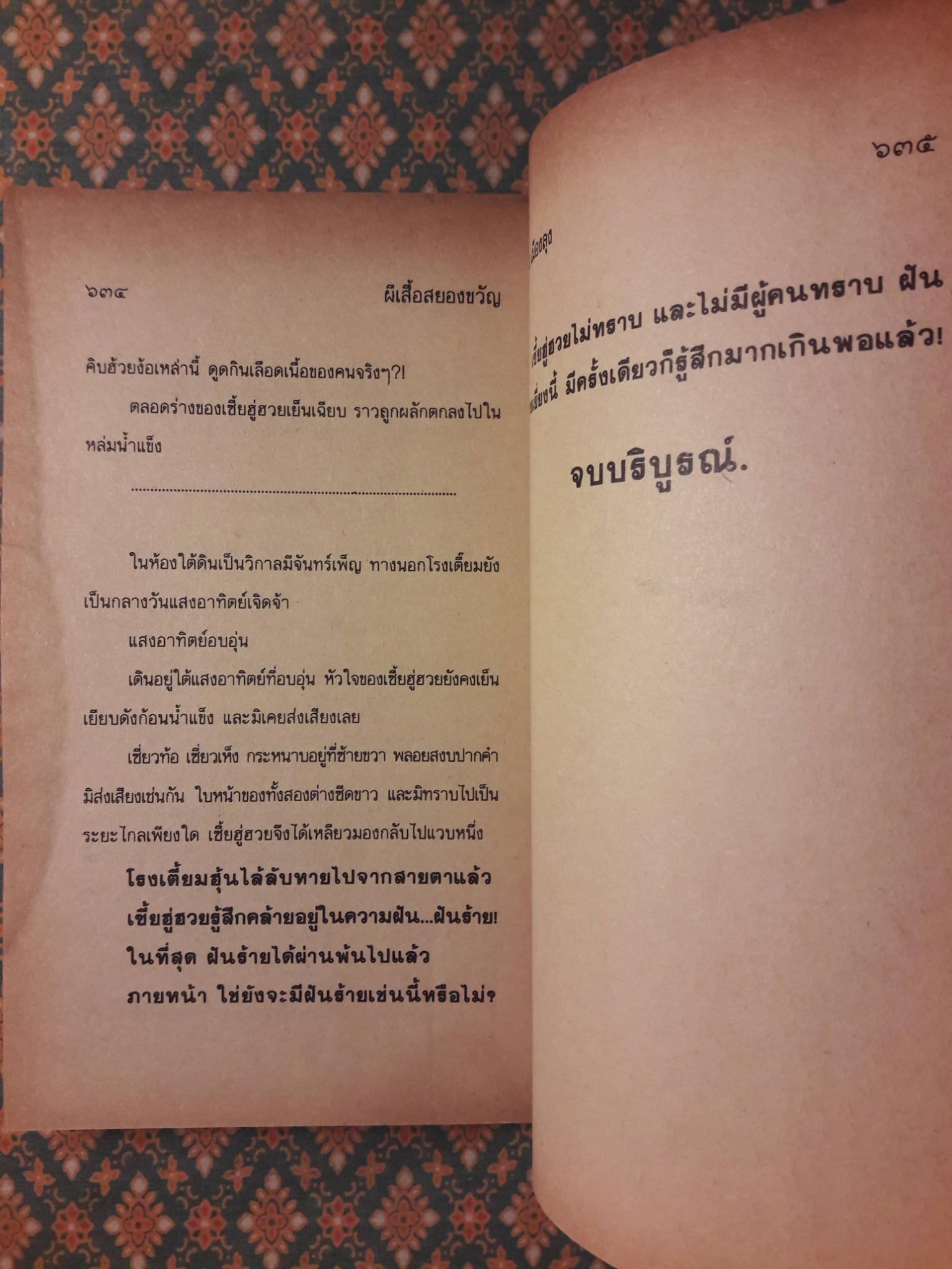 ผีเสื้อสยองขวัญ (2 เล่มจบ)