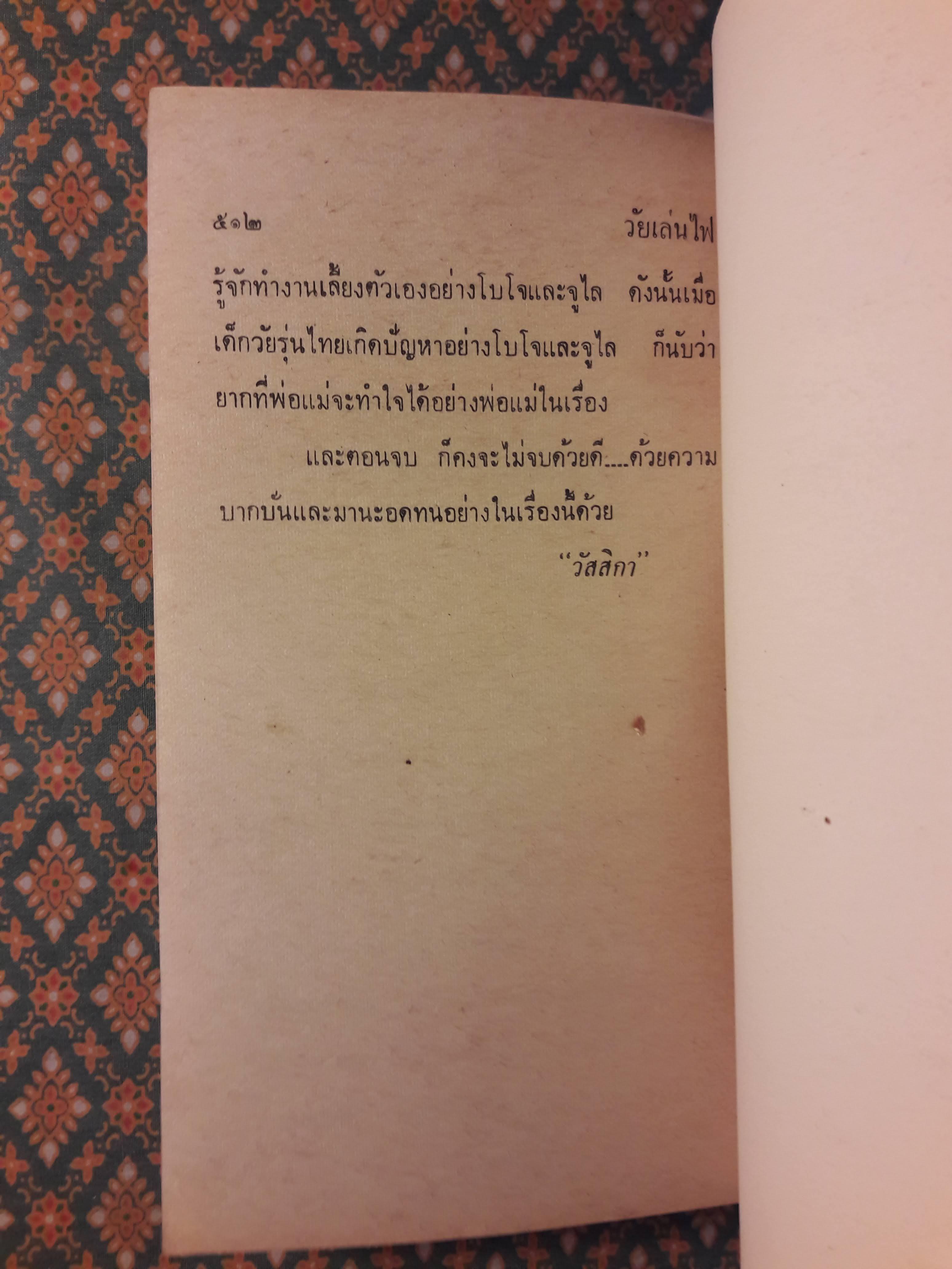 วัยเล่นไฟ