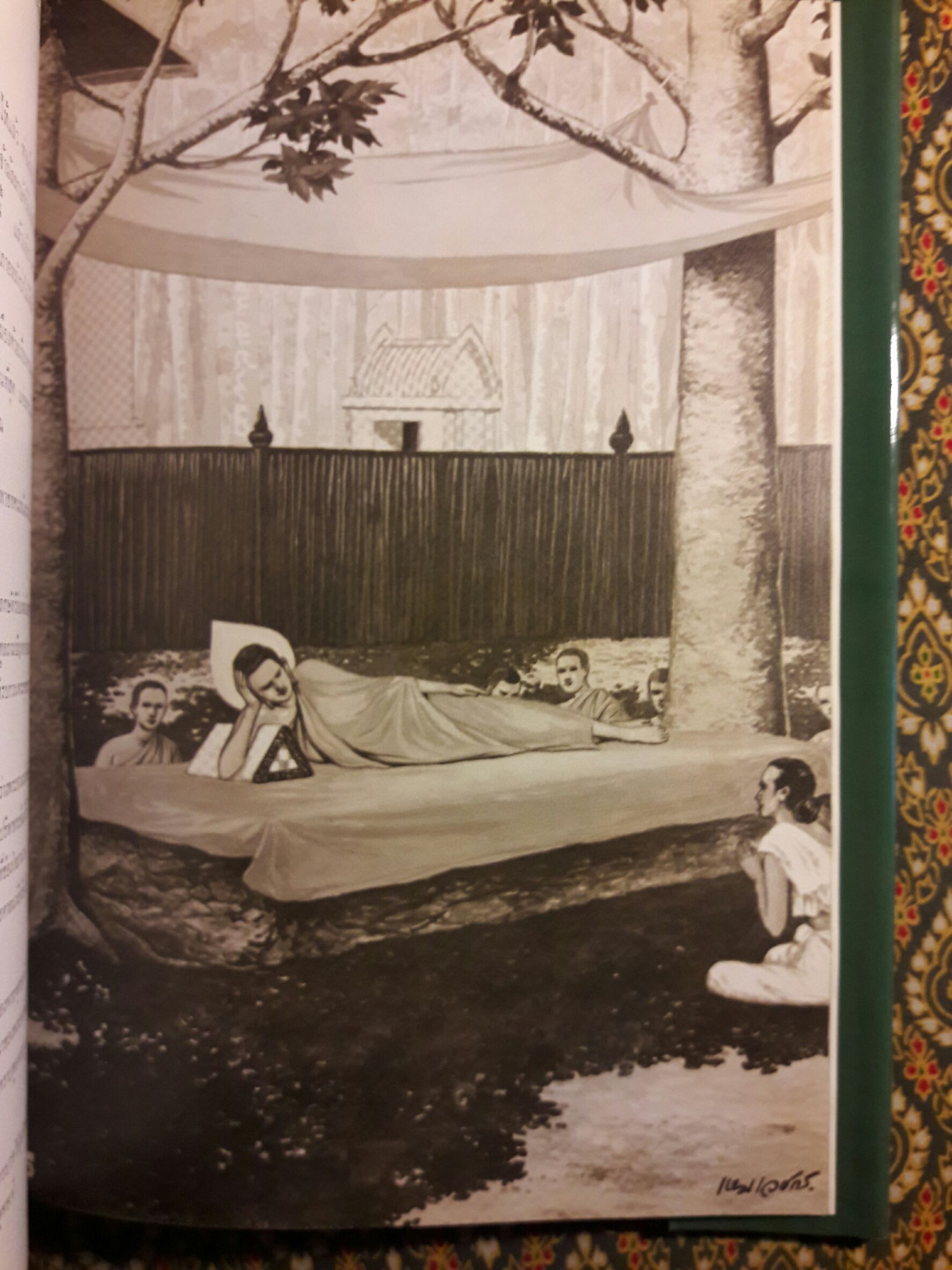 ภาพพระปฐมสมโพธิ ฝีมือ เหม เวชกร