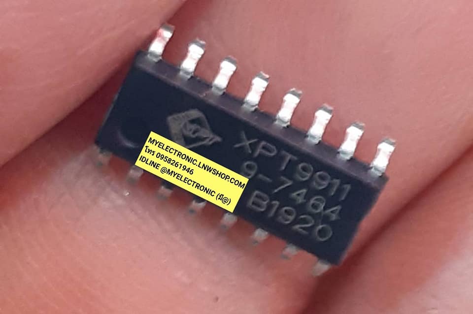 ขาย XPT9911 ตัวถัง SMD16ขา ยี่ห้อ IC ไอซ๊ ราคา ตัวละ . . . . . . . หน่วย บาท