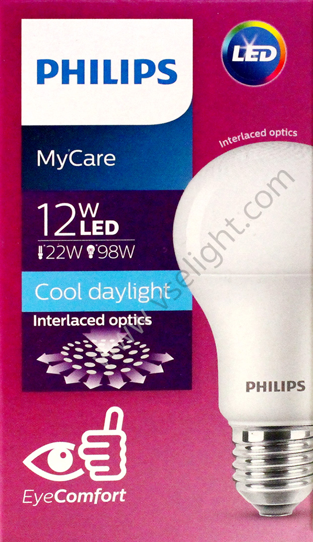 หลอดไฟ LED Bulb 12W Philips รุ่นใหม่