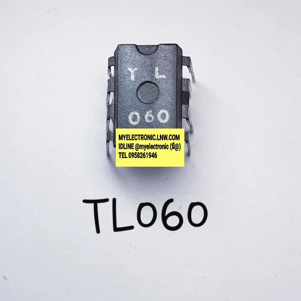 TL060ยี่ห้อตัวถังDIP8ขาราคาตัวละบาท