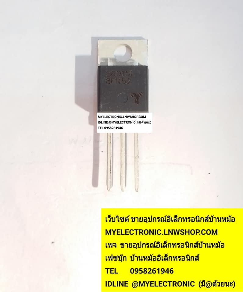 ขาย S6015L SCR THYRITOR ตัวถังTO-220 ยั้ห้อTECCO ราคาตัวละบาท มีหน้าร้านอยู่บ้านหม้อ กรุงเทพ ส่งของเร็ว มาซื้อหน้าร้านได้