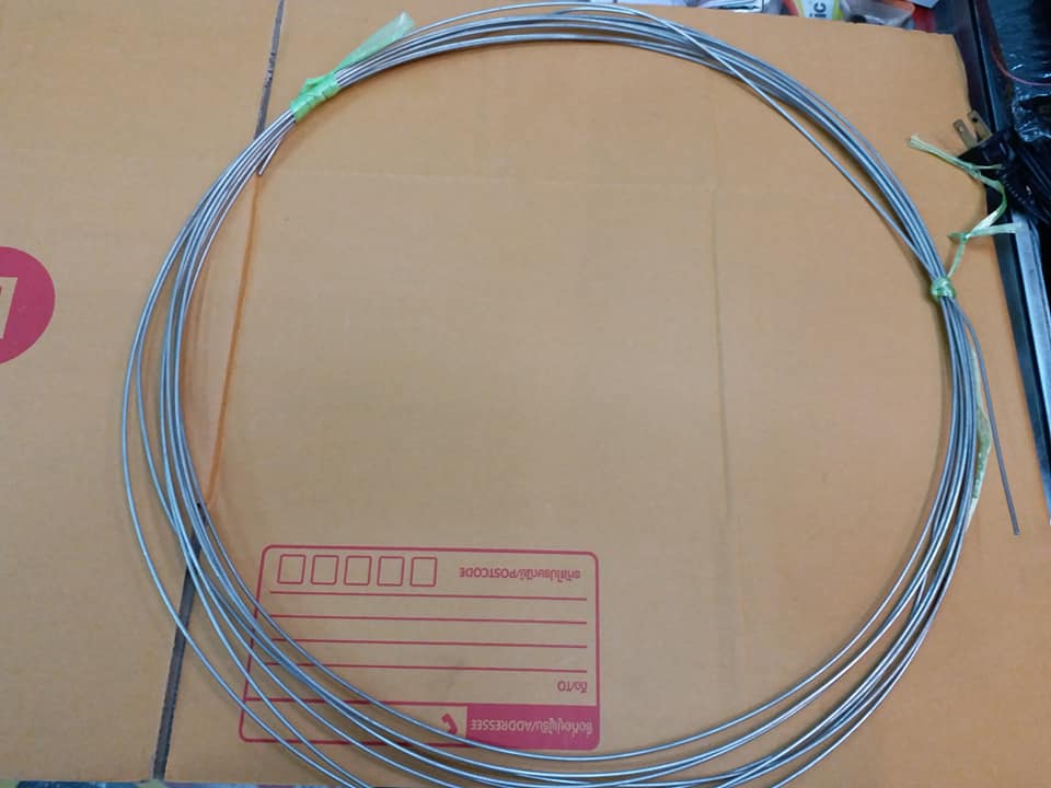 ลวดนิโครมลวดความร้อนขนาดเส้นผ่านศูนย์กลาง2มม.ลวดนำความร้อน2.0MM(ขายเป็นเมตร)ราคาขายเป็นเมตรราคาเมตรล่ะ