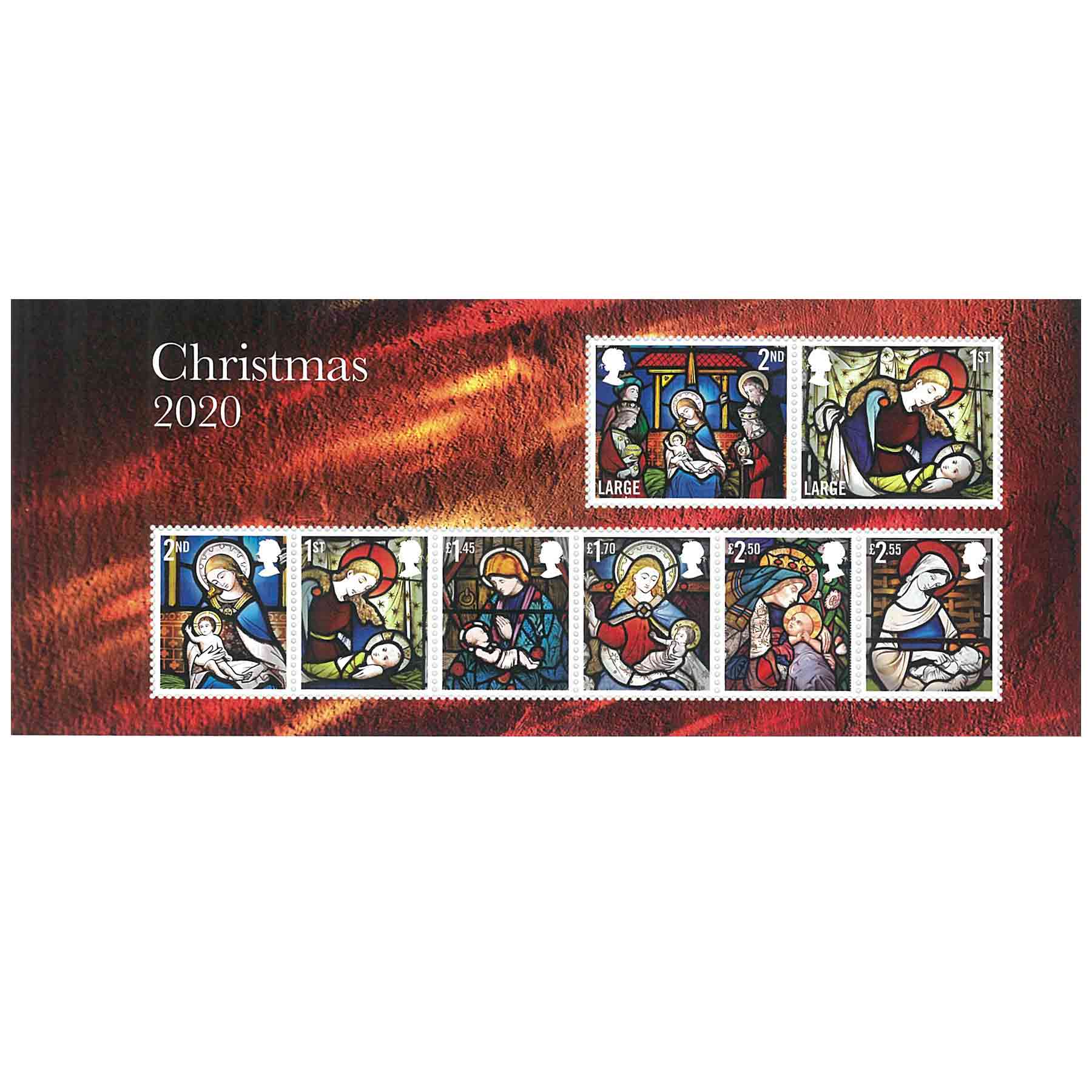 UK Stamp, 2020 Christmas 2020 S/S แสตมป์เทศกาลคริสต์มาส 2020