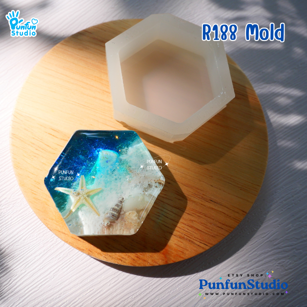 R181-188 Classic Shape Molds / Basic Shape / Epoxy Resin Mold / Silicone Mold