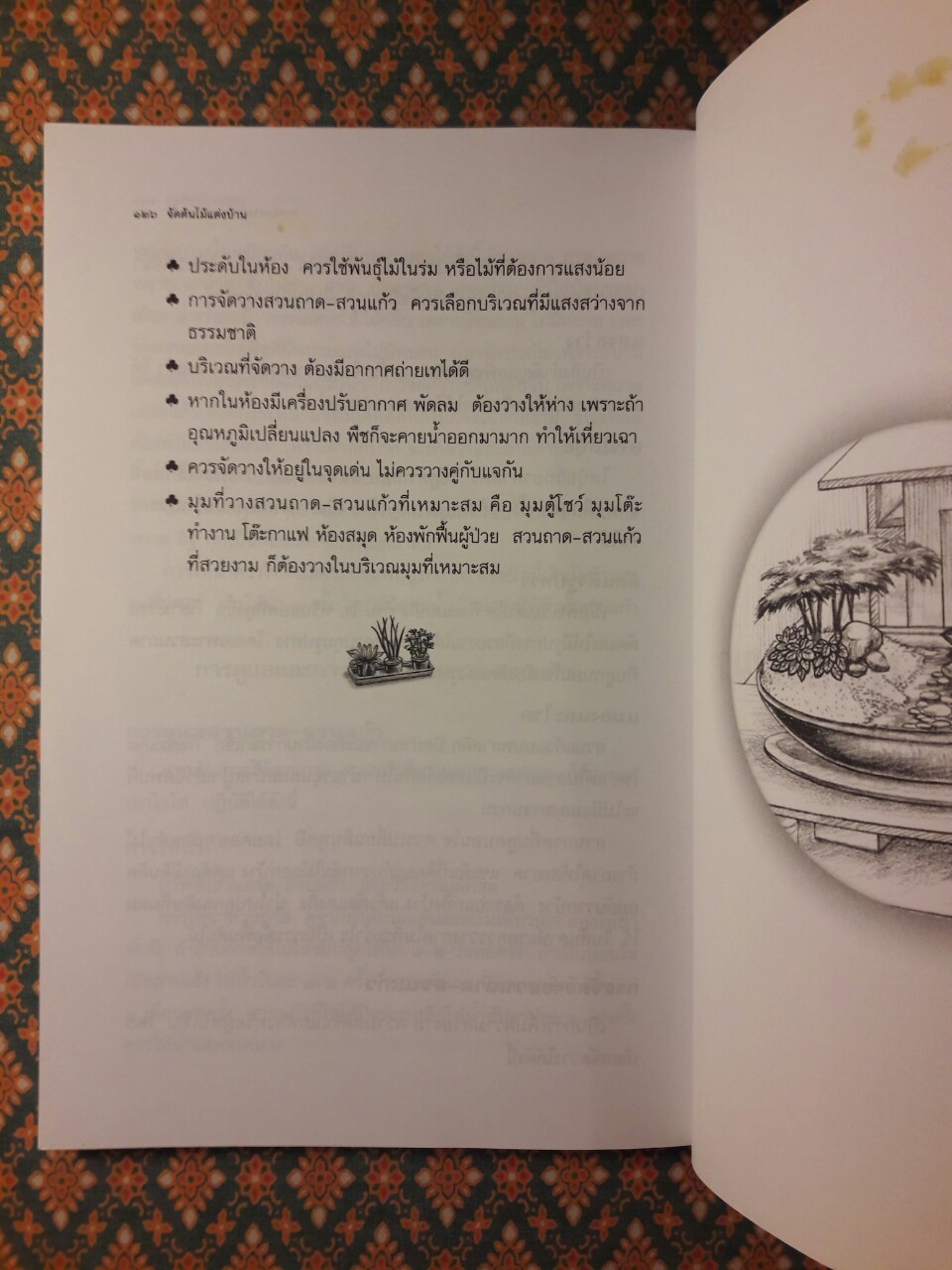 จัดไม้แต่งบ้าน