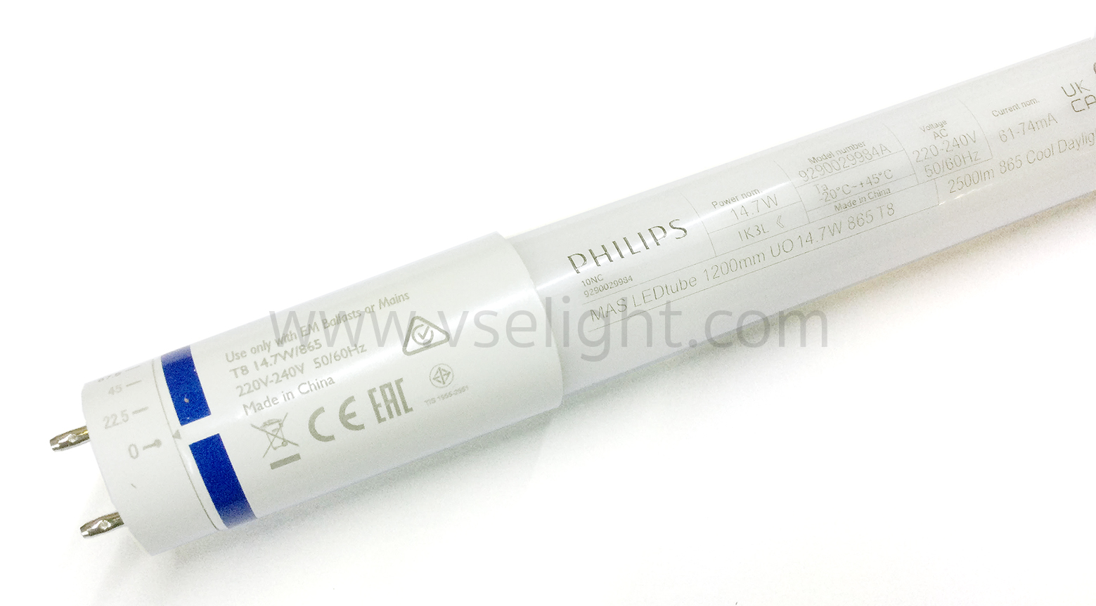 หลอด Master LED Tube T8 14.7W/ 865 UO Philips 2500 Lumen นีออน LED T8