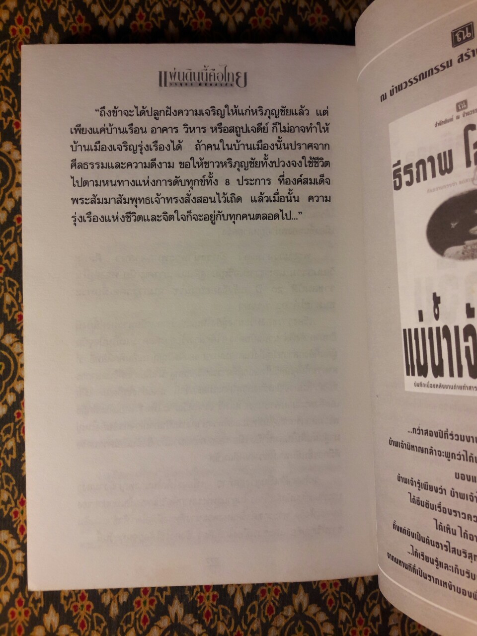 แผ่นดินนี้คือไทย
