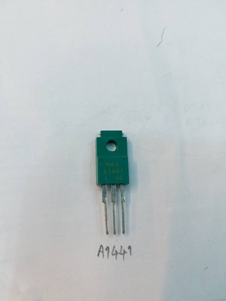 2SA1441ตัวถังTO-220Fทรานซิสเตอร์TRANSISTERยี่ห้อNECราคาตัวล่ะ