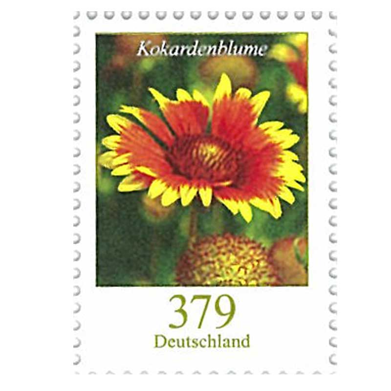 Germany Stamp, 2018 Kokardenblume