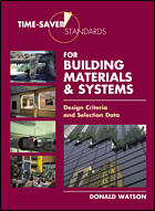 TIME SAVER Standards for Building Materials & Systems