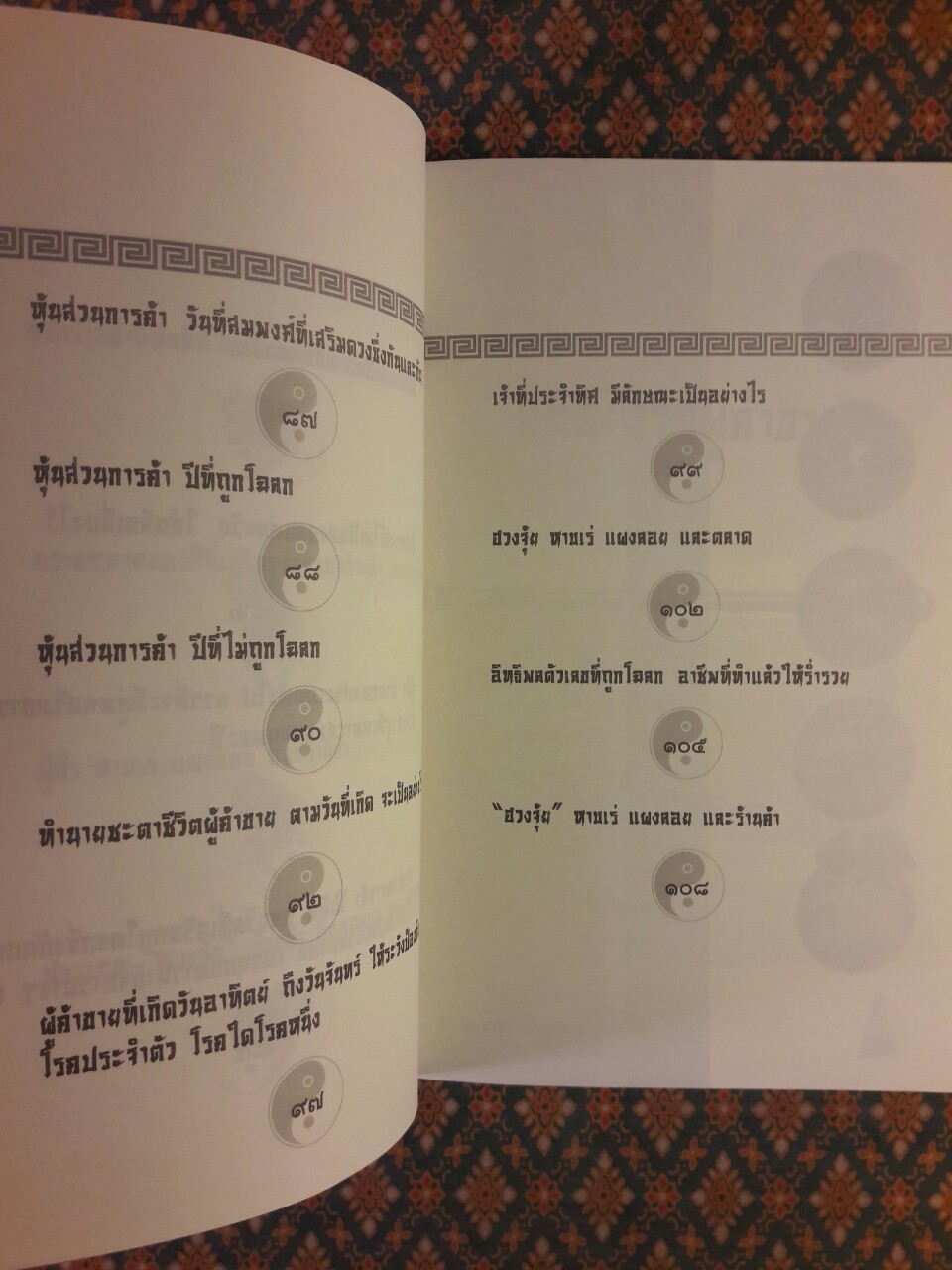 ฮวงจุ้ย หาบเร่ แผงลอย และร้านค้า