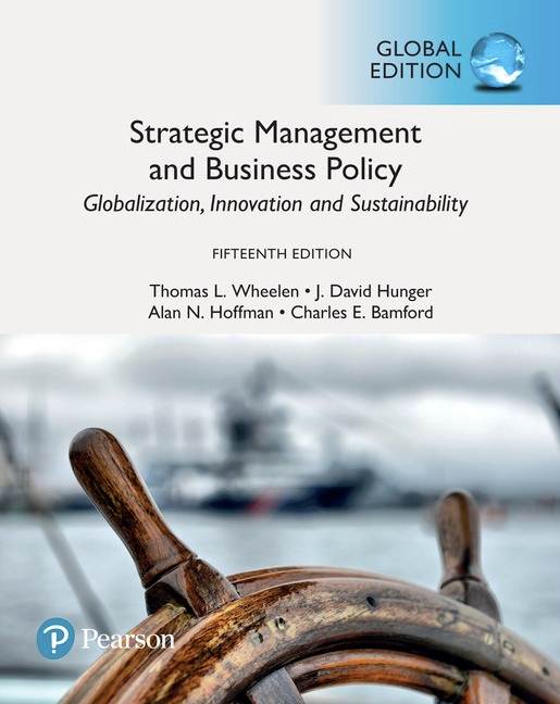 Strategic Management and Business Policy, Global Edition ISBN 9781292215488
