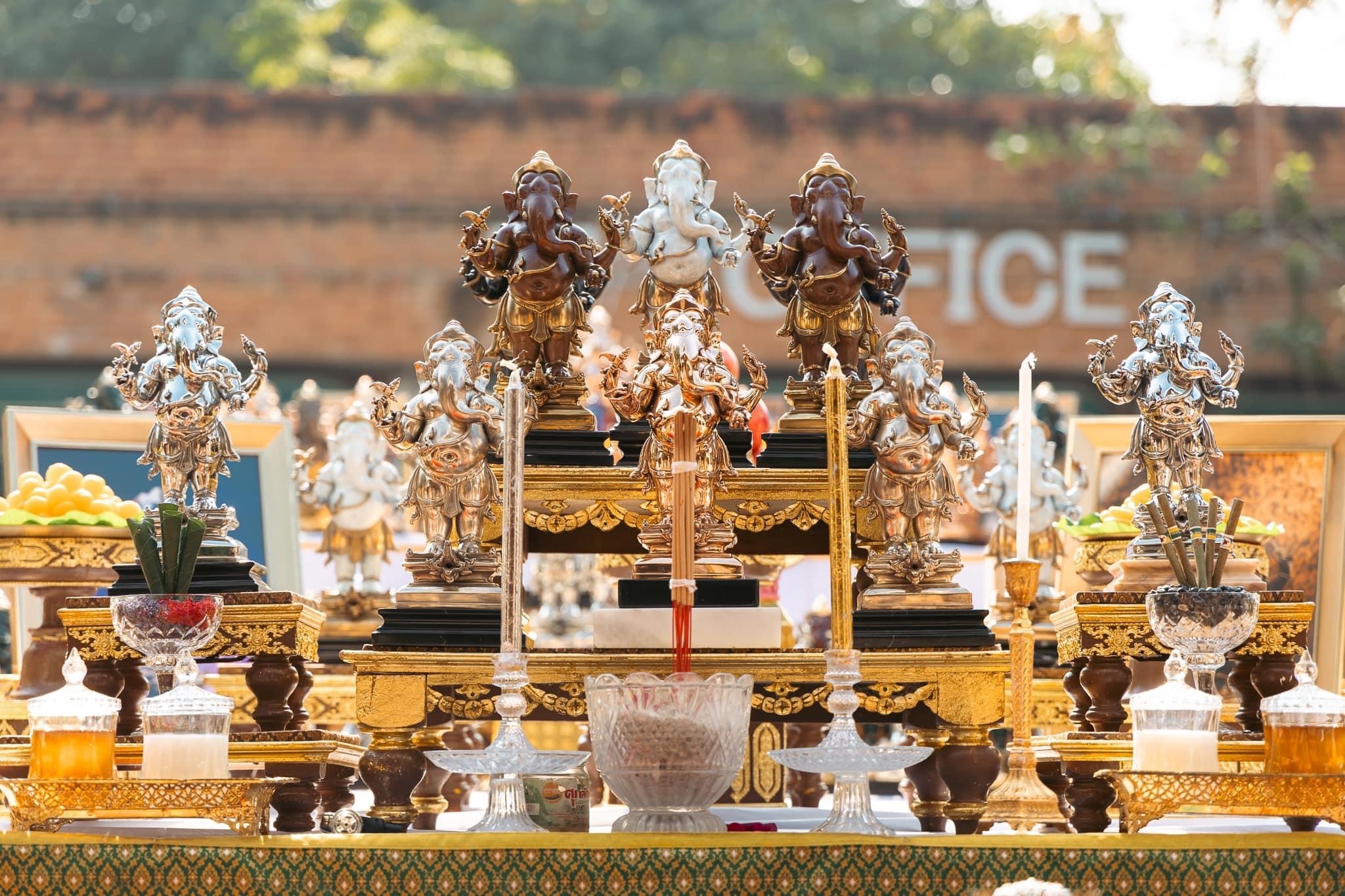 รูปหล่อ พระพิฆเนศ สูง 12 นิ้ว