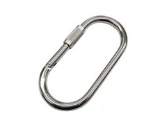 SUS304 MEGA "KARABINA" SPRING HOOK 12 MM. (LOCK TYPE)
