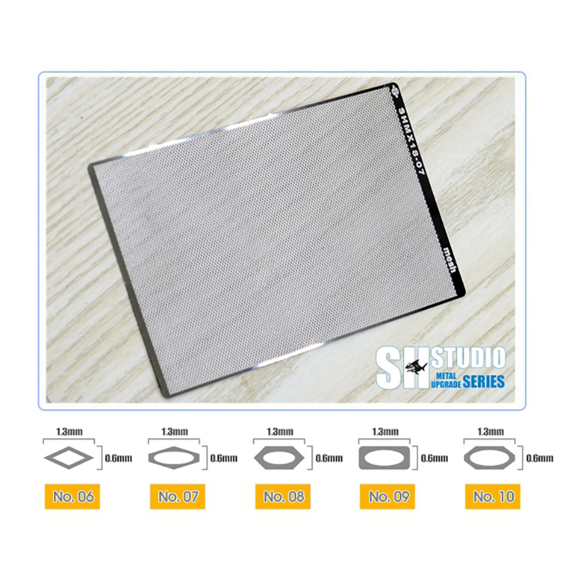 Etching Parts แผ่นตาข่าย SHMX18 ค่าย SH Studio