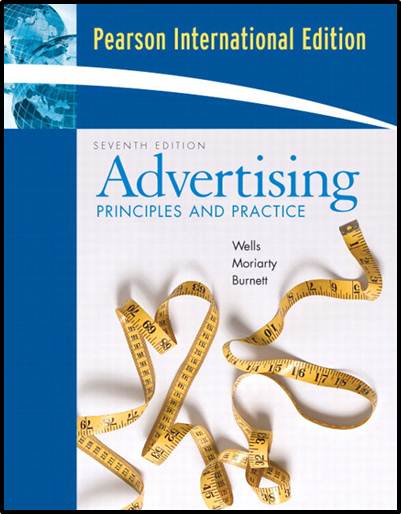 Advertising : Principles and Practice International Edition – ISBN 9780131968813