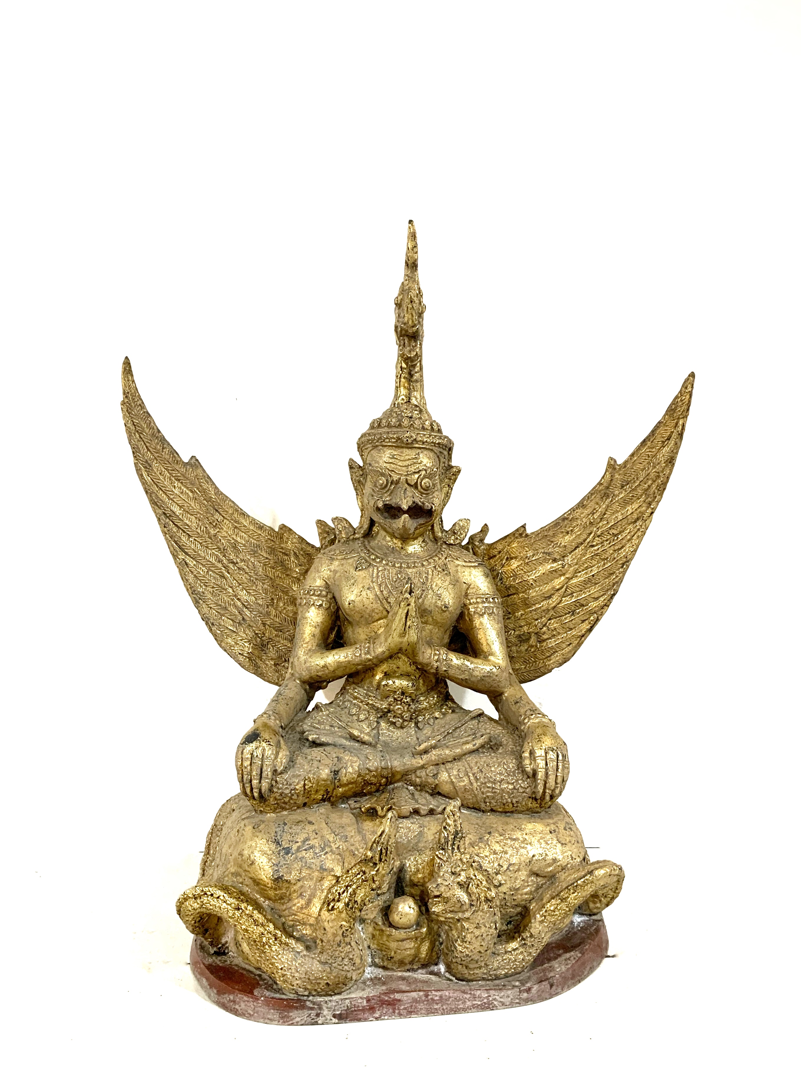 เทวรูป พญาครุฑ ปกปักษ์ท้องพระคลัง หน้าตัก 9 นิ้ว