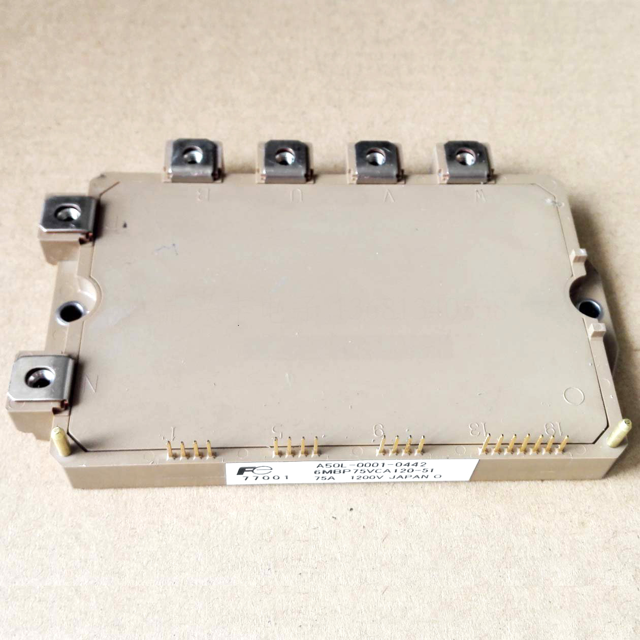 6MBP75VCA120-51 6MBP75VCA120 A50L-0001-0442 , Fuji , IGBT Module 75A 1200V