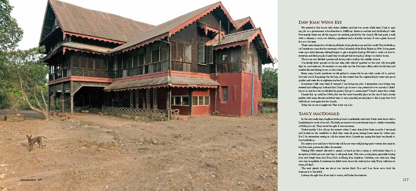 Riverbooks หนังสือประวัติศาสตร์ : Yangon Echoes Inside heritage homes